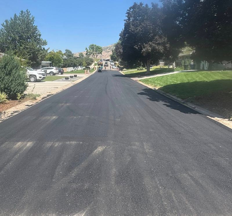 Granite Paving asphalt project